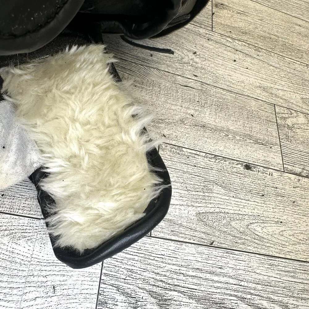 Spalding Model 18225 11.5" Baseball Glove Top Grain Leather Laced RHT Black/Gray - Picture 15 of 15